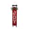 Glitzhome® 40" Lighted Wooden Sleigh JOY Porch Sign with Timer
